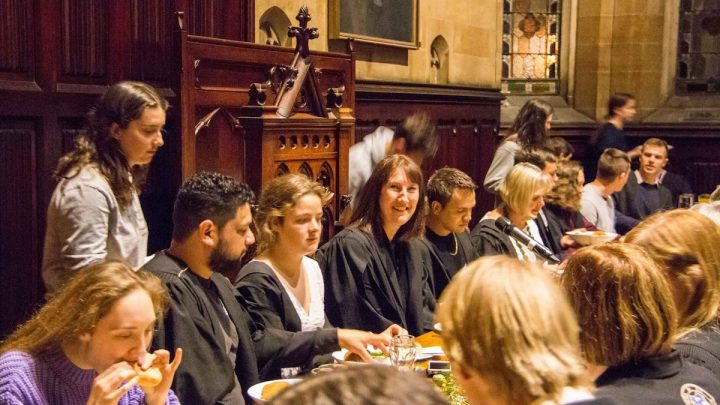 Lara McKay Master Formal Hall Dining Hall High Table 2018