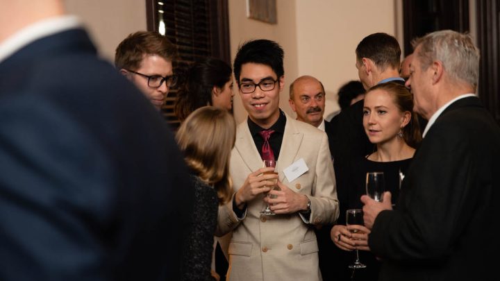GraduateMentorDinner graduates Victor U 2018